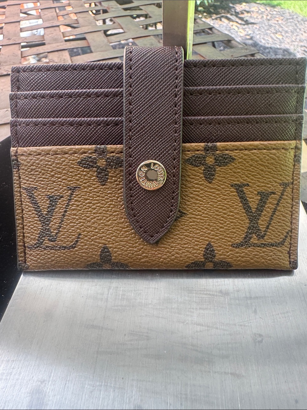 Card holder  Brown Monogram Canvas 7 slots Card Holder